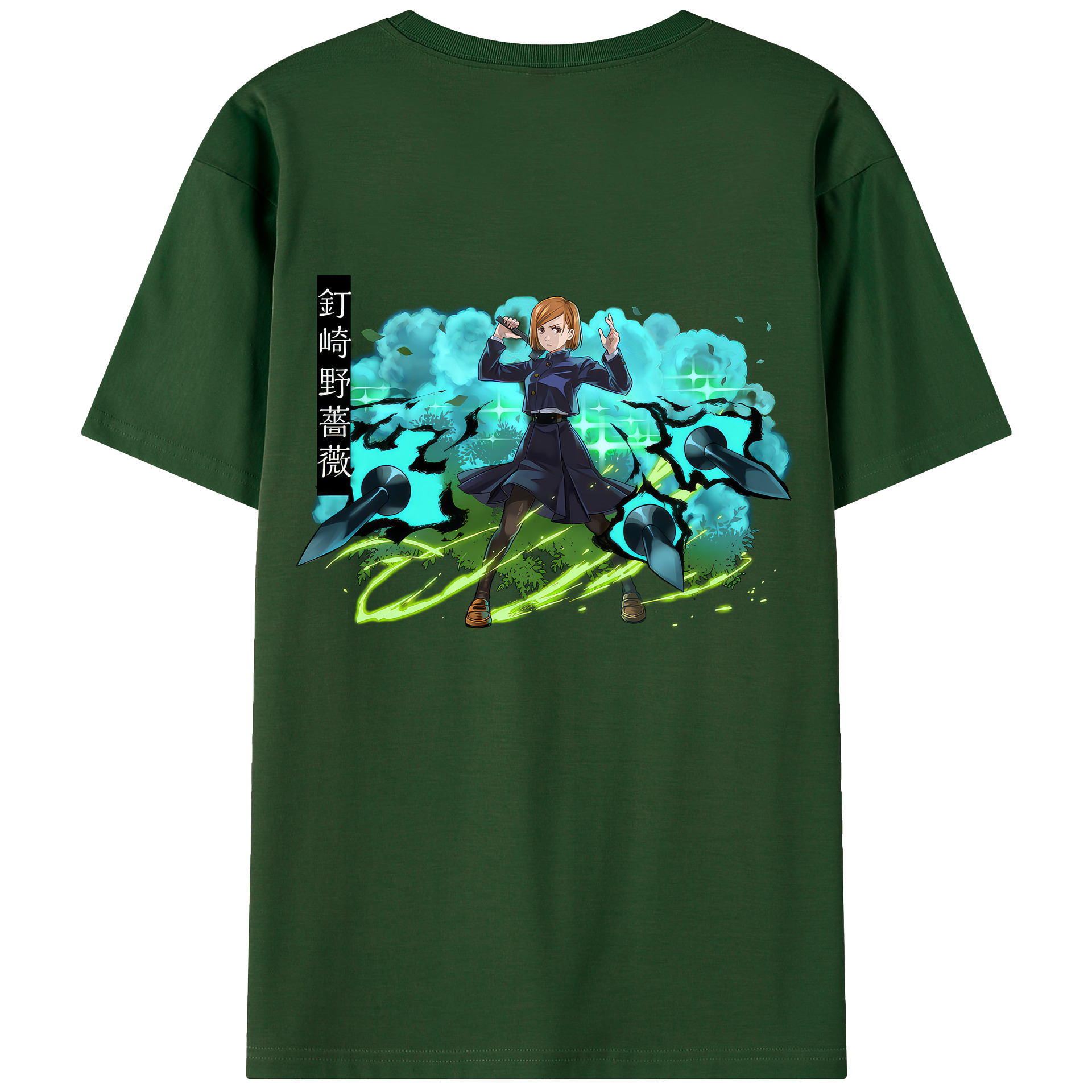 （画像用） 呪術廻戦 Jujutsu Kaisen 綿100％半袖Tシャツ（背面プリント）